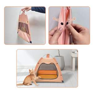 Prodigy PF002 Tente de jeu pour bébé Pop-Up portable confortable Tipi en tissu doux pliable avec jouets Facile à transporter pour les enfants - Product Image 5