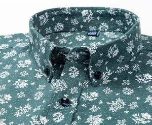 เสื้อชายหาดลายดอกไม้มีกระดุมสำหรับผู้ชายเสื้อพิมพ์ลายดอกไม้แขนยาวแบบพรีเมียมออกแบบได้ตามต้องการ - Product Image 6