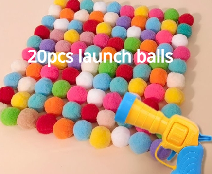 Lancio pistola + 20 pz 3cm palle di lancio
