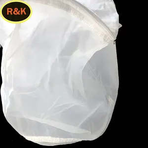 30 60 नायलॉन जाल रासायनिक धो सकते रेशमी जाल वैक्यूम सिलाई के लिए पुन: प्रयोज्य सिलेंडर फिल्टर बैग कपड़ा तरल फिल्टर
