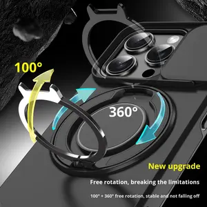 Nouveau Compatible avec pour Apple 17 <span class=keywords><strong>Pro</strong></span> <span class=keywords><strong>Max</strong></span> pour <span class=keywords><strong>iPhone</strong></span> 16 <span class=keywords><strong>Pro</strong></span> Porte-anneau magnétique <span class=keywords><strong>Coque</strong></span> de téléphone 15 Plus Poignée - Product Image 6