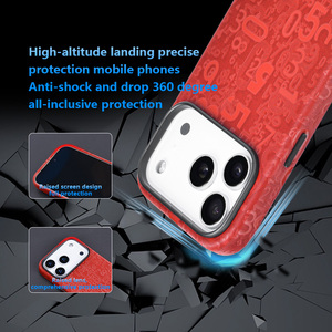 Ốp điện thoại da thật từ tính, họa tiết kỹ thuật số tùy chỉnh thiết kế mới dành cho <span class=keywords><strong>iPhone</strong></span> 17 16 15 14 13 12 11 Pro Max Plus Air - Product Image 5