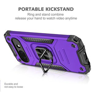 Funda de armadura a prueba de golpes para <span class=keywords><strong>Google</strong></span> Pixel 9A Pixel 9 Pro XL 8A 7A 8Pro 7Pro con soporte de anillo de Metal funda de soporte para teléfono de coche - Product Image 3