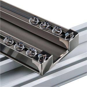 <span class=keywords><strong>Binario</strong></span> <span class=keywords><strong>Doppio</strong></span> in Lega di Alluminio di Alta Qualità, Silenzioso e Manuale, <span class=keywords><strong>per</strong></span> <span class=keywords><strong>Tende</strong></span> Pieghevoli, Facile da Trasportare - Product Image 6