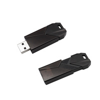 Flash Drive USB 2.0 Custom Logo Baru, Model Dorong-Tarik, Memory Stick Promosi Geser, U Disk Hadiah Bisnis Grosir