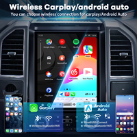 Pour Ford F150 2015-2021, autoradio multimédia Android 12,1 pouces, navigation GPS, CarPlay sans fil, Bluetooth, DSP, unité principale 4G 64G WiFi USB