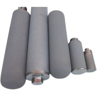Cartouche filtrante frittée en poudre de titane de haute pureté 5.0 microns 10 pouces DOE Code7 pour vapeur