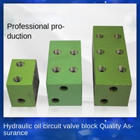 Bloc de distribution hydraulique 02-1W 2W 3W 4W 5W 6W 7W – Fabrication de blocs de soupapes intégrés personnalisés standard/non standard