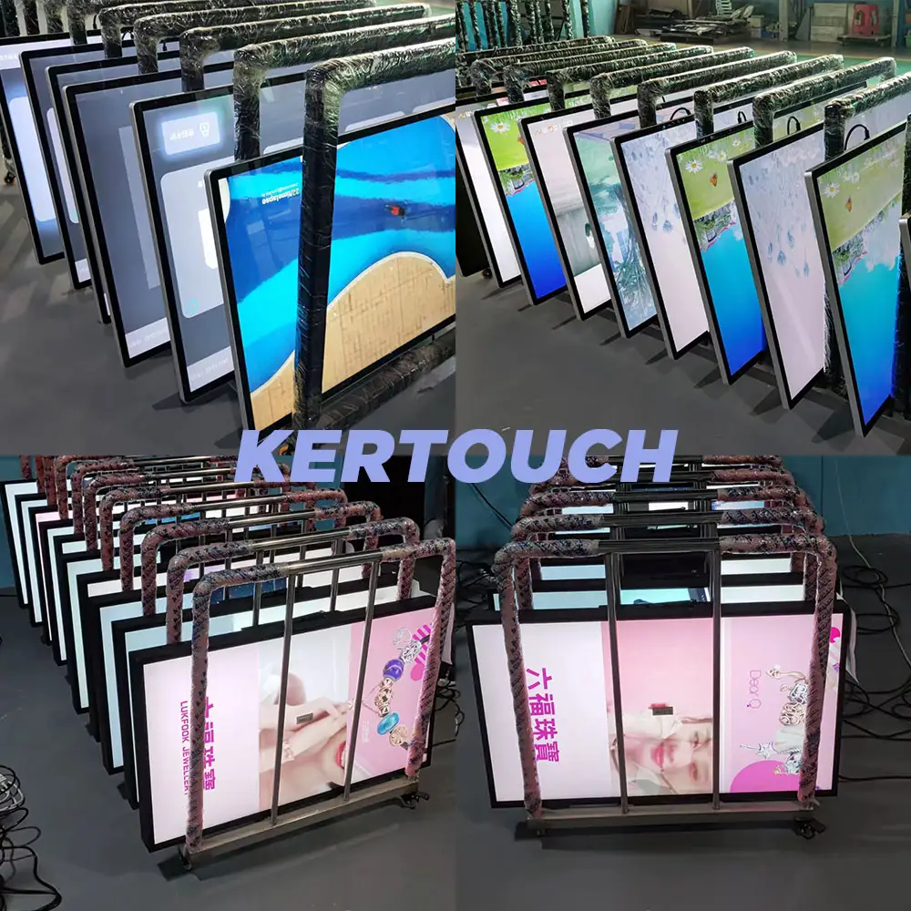 32" 43" 49" 55" 65" digital signage and displays monitor pc led screen lcd monitor screen display wall mount digital signage