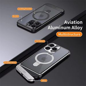 เคสโทรศัพท์อะลูมิเนียมอัลลอยแบบไม่มีขอบ ยี่ห้อ Yaolan สำหรับ 16Promax และ 15Promax พร้อมที่ยึดแม่เหล็กสำหรับธุรกิจ - Product Image 5