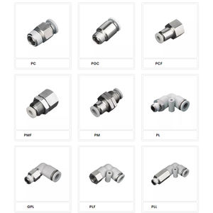 तेज सुविधाजनक वितरण के लिए shinye Pw श्रृंखला न्यूमेटिक कनेक्टर त्वरित हवा नली फिटिंग - Product Image 4