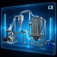 Machine de broyage alimentaire industrielle, broyeur de poudre en acier inoxydable pour le broyage d'épices sèches, moulin à riz