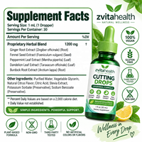 Complément alimentaire liposomal en gouttes à marque privée pour drainage lymphatique, détox et soulagement des ballonnements digestifs, saveur mangue et fruit du dragon, pour adultes, 30 ml
