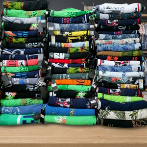 T-shirts tricotés pour hommes de marque célèbre, 100 % coton, qualité supérieure, écologiques, anti-plis, vente en gros par lot - Product Image 3