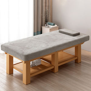 เตียงนวดไม้สำหรับร้านเสริมสวย-เตียงรวมสำหรับการนวดและการรักษาความงาม-เตียงบำบัด - Product Image 6