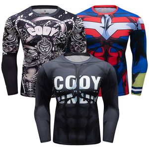 Camiseta Deportiva Sublimada para Hombre CODY LUNDIN, Jersey de Boxeo <span class=keywords><strong>y</strong></span> Grappling, Rashguard de Jiu Jitsu BJJ con Diseño de Tatuaje, Blusa de Compresión <span class=keywords><strong>Mele</strong></span> - Product Image 6