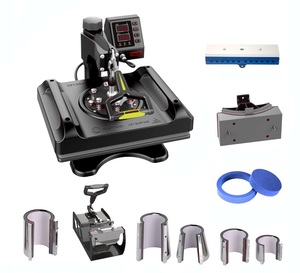 <span class=keywords><strong>FreeSUB</strong></span> nuevo 5 en 1 Combo máquina de prensa de calor tazas máquina de la sublimación camiseta de la máquina de impresión - Product Image 6