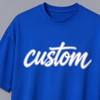 Kaos Pria MT041 100% Katun Sablon Custom, Kasual, Longgar, Streetwear, Lengan Pendek, High Street, Pakaian Sehari-hari, Grosir