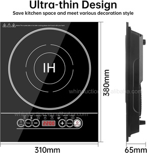 OPUR Crytal Panel fornello a induzione fornello 1 bruciatore piano cottura a induzione integrato per cucinare In cucina - Product Image 2