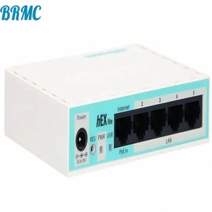 Rb750r2 Mini Router Hex Lite nhỏ 5-Port Hỗ trợ 5 10/100 Mbps cổng Ethernet Hex rb750r2 - Product Image 4