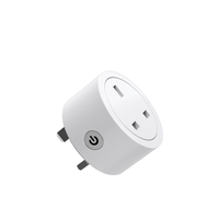Prise intelligente Neo 16A, norme britannique, trois trous, ABS IP15, 1 prise, commande à distance WiFi via téléphone portable
