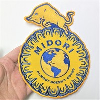 Écusson brodé personnalisé avec presse à chaud, insigne de logo bouffant 3D, patch à coudre sur des patchs de vêtements, patch de broderie personnalisé