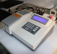 Wide Measuring Range RT-9200 Semi Automatic Biochemical Analyzer with 330-800nm Wavelengths LCD Display Built-in Thermal Printer