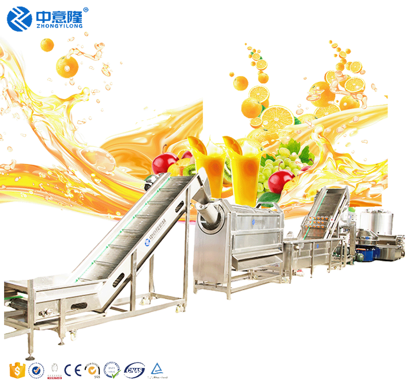 Industrial Fresh Juice Production Plant Small