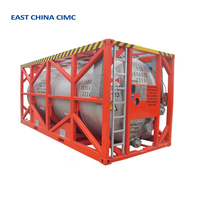 20FT T11 UN T14 Conteneurs de réservoir de stockage ISO de liquide cryogénique Conteneur de carburant diesel à essence Réservoir ISO