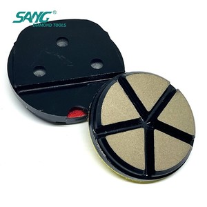 Tampon de polissage en céramique SANG de <span class=keywords><strong>3</strong></span> pouces, forme ronde, pour éliminer les rayures, utilisation longue durée, pour le polissage des sols en béton, directement de l'usine - Product Image 5