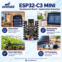 Carte de développement ESP32-C3, module WiFi, processeur RISC-V 32 bits, Type-C SMD