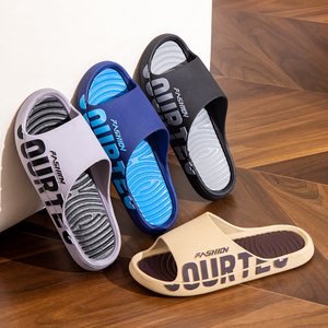 Sandales d'été tendance pour hommes à bout ouvert avec embout en <span class=keywords><strong>acier</strong></span>, antidérapantes et résistantes à l'usure, pour la maison, vente en gros pour couples - Product Image 5
