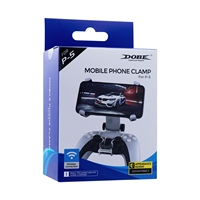 Support de téléphone portable DOBE pour manette PS5 sans fil pour DualSense pour manette Playstation 5 Noir (TP5-0527)