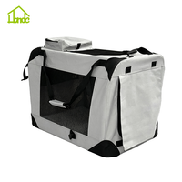 Mochila transportadora de mascotas con ruedas, plegable, clásica, de malla transpirable, con cremallera, aprobada por aerolíneas, para perros y gatos.