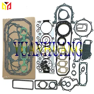 For KOMATSU 4D130 engine gasket kit with cylinder head gasket for KOMATSU 4D130 full gasket kit diesel engine