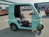 Tricycle électrique à 3 roues, mini voiture électrique, permis de conduire, cabine passager, certifié L2e EEC, triciclo sans permis