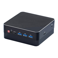Mini host Barebone de alto rendimiento para el hogar, Ordenador de oficina NVME 2280 PCIE 3,0, almacenamiento 2,5G, puertos Ethernet duales, MINI PC AMD R7