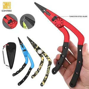 Booms Fishing CP1 Fishing Crimping Pliers, High Carbon Steel Fishing Plier  Wire Rope Leader Crimping Tool