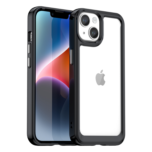 High Quality Waterproof Shockproof  TPU+PC Mobile Phone Bag for iPhone 14 Plus
