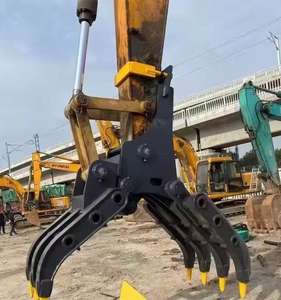 حفارة مع جهاز دوار ، دلو انتزاع الأخشاب الخشبية الغابات ، حامل انتزاع. - Product Image 5