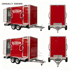 Fully Equipped Durable Mobile Restroom Luxury Portable DOT VIN Event Toilet <b>Trailer</b> - Product Image 3