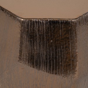 Sgabello da Giardino in Ceramica Moderno, Design Geometrico, Tavolino da Esterno, Supporto per Piante, Elemento Decorativo - Product Image 4