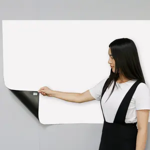 Adesivo magnético para escritório, quadro branco, tamanho grande, placa de escrita para escola