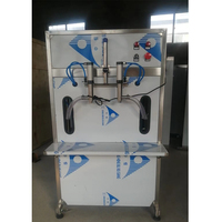 Machine de remplissage de liquides semi-automatique - Remplisseur pneumatique à double tête pour miel/pâte/détergent