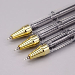 Stylo gel Chenguang 0,5 mm encre noire pour étudiants et bureau AGP69208 Corps en plastique rechargeable - Product Image 2