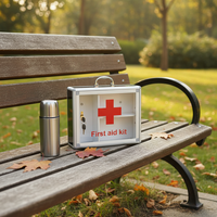 Armoire médicale portable en alliage d'aluminium avec serrure à clé pour les chaînes de pharmacies de Malaisie - Vente en gros