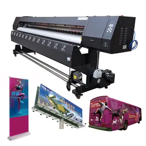 1.6m 1.8m 3.2m Digital Inkjet Printers China Plotter Large Format Poster Canvas Vinyl Wrap i3200 DX5 XP600 Eco Solvent Printer