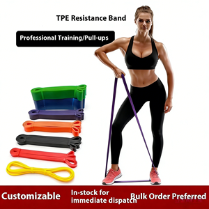 Juego de Bandas de Resistencia de TPE para Gimnasio y Fitness con Logotipo y Colores Personalizados - Product Image 6