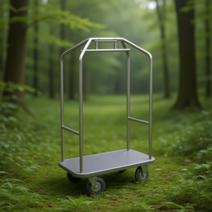 Carrello Portaoggetti di Lusso in Acciaio Inox 915, Carrello Multiuso - Product Image 3