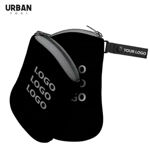 Benutzer definierte Logo Mehrzweck Neopren Stoff Reise Reiß verschluss tasche mit Griffs ch laufe für Telefon Brieftasche Schlüssel Maske Kosmetik Sonnenbrillen Uhr